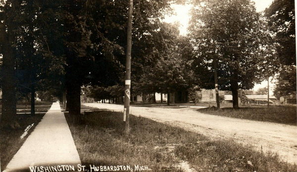 Hubbardston  - Old Postcard Photo (newer photo)